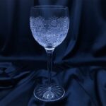 Křišťálové broušené sklenice 370 ml set 6 kusů