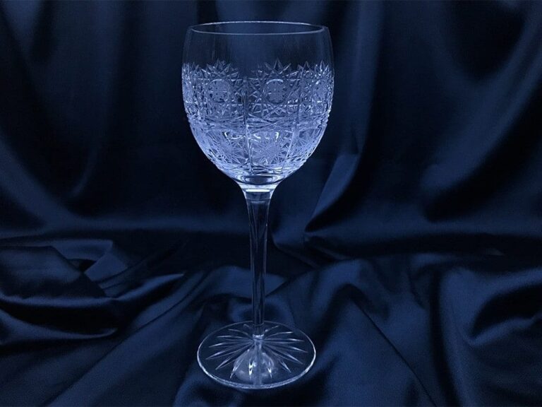 Křišťálové broušené sklenice 370 ml set 6 kusů