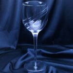 Křišťálové broušené sklenice 370 ml sada 6 kusů