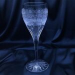 Křišťálové broušené sklenice 260 ml sada 6 kusů