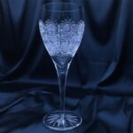 Křišťálové broušené sklenice 350 ml set 6 kusů