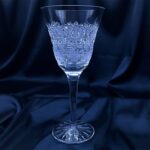 Křišťálové broušené sklenice 220 ml sada 6 kusů