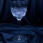Křišťálové broušené sklenice 370 ml sada 6 kusů