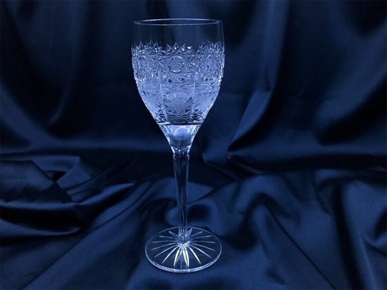 Křišťálové broušené sklenice 150 ml sada 6 kusů