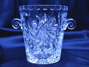 Křišťálová nádoba na led 11,5 cm