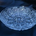 Křišťálová broušená miska 12 cm