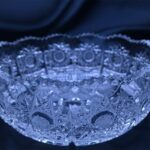 Křišťálová broušená miska 12 cm