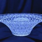 Křišťálová broušená miska 36 cm