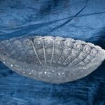 Křišťálová broušená miska 30 cm