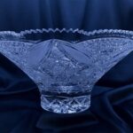Křišťálová broušená miska 29,5 cm