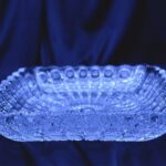 Křišťálová broušená miska 28 cm
