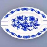 Cibulák – Popolník oválny 16 cm – originál cibuľový porcelán 1. akosť