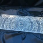 Křišťálová broušená exkluzivní plato 40 cm