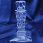 Křišťálový broušený svícen 13,6 cm
