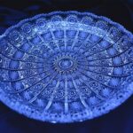 Křišťálový broušený talíř 25 cm