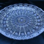 Křišťálový broušený talíř 30 cm