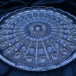 Křišťálový broušený talíř 30 cm
