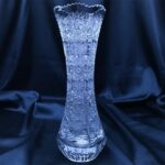 Křišťálová broušená váza 15 cm
