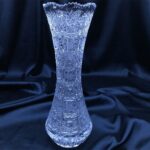 Křišťálová broušená váza 25 cm