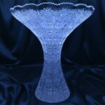 Křišťálová broušená váza 30 cm