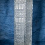 Křišťálová broušená váza 35 cm