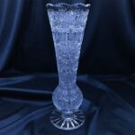 Křišťálová broušená váza 27 cm