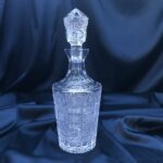 Křišťálová broušená whisky láhev 500 ml
